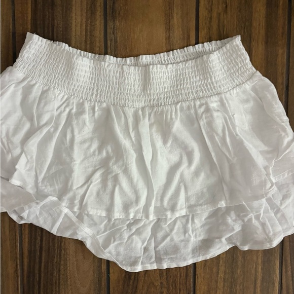 Wild Fable White Ruffled Mini Skirt - Picture 3 of 3